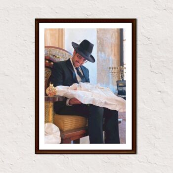 תמונת רבינו הגאון שליט"א יושב סנדק